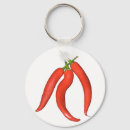 Search for chili pepper key rings Red