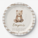 Search for 1st birthday plates Baby boy