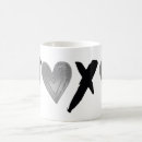 Search for black silver mugs Girly