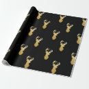 Search for gold deer wrapping paper Animals