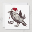 Search for raven christmas cards Santa