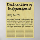 Search for declaration of independence posters July 4th