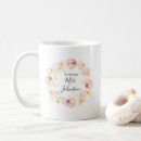 Search for watercolor peonies mugs Wreath