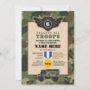 Search for military camo invitations Soldier
