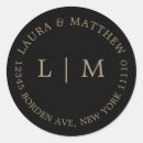 Search for gold wedding stickers Minimalist