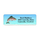 Search for fisherman return address labels Salmon