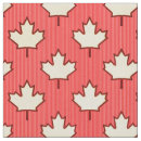 Search for canadian maple leaf fabric Red
