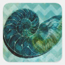 Search for turquoise seashell stickers Ocean