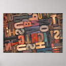 Search for block letter posters Colour