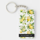 Search for citrus fruit key rings White flowers