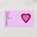 Search for valentines day business cards Red