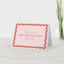 Search for bridesmaid cards Blush