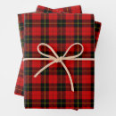 Search for red tartan wrapping paper Clan