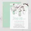 Search for hanging invitations Mason jar