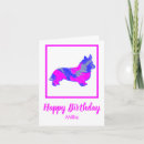 Search for welsh birthday cards Corgis
