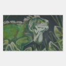 Search for green iguana stickers Tropical