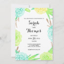 Search for summer watercolor flowers wedding invitations Floral