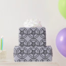 Search for pentagram wrapping paper Witch