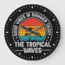 Search for vibes clocks Retro sunset