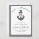 Search for floral nautical bridal shower invitations Ocean