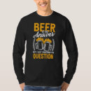Search for beer is the answer tshirts Pub