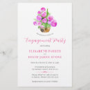 Search for spring engagement party invitations Modern elegant