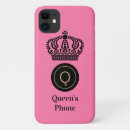Search for queen crown iphone cases Pink