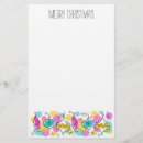 Search for lined christmas paper stationery paper Vintage