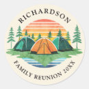 Search for vintage camping stickers Nature