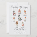 Search for santas little helper cards Dog