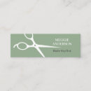 Search for hair clip business cards Scissors