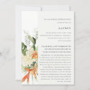 Search for bird of paradise bridal shower invitations Botanical
