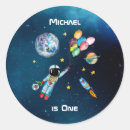 Search for cartoon rocket stickers Moon