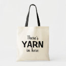 Search for funny knitting bags Yarn