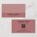 Search for pink shiny metallic business cards Elegant