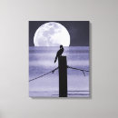 Search for full moon canvas prints Bird