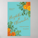 Search for teal wedding posters Orange