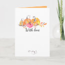 Search for fall season note cards Pumpkin