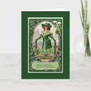Search for vintage st patricks day cards Woman