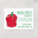 Search for veggie business cards Vegetarian