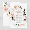 Search for white lily wedding invitations Watercolor flowers