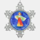 Search for blue angel christmas tree decorations Faith