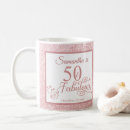 Search for womens 50th birthday mugs Typography