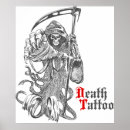 Search for tattoo posters Death