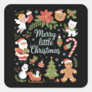 Search for merry little christmas stickers Winter