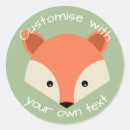 Search for fox illustration stickers Woodland animals