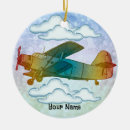 Search for biplane christmas tree decorations Pilot