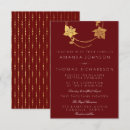 Search for crimson red wedding invitations Maroon