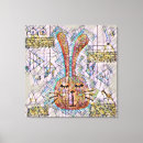 Search for abstract bunny art Easter