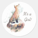 Search for girl fox stickers Woodland creatures